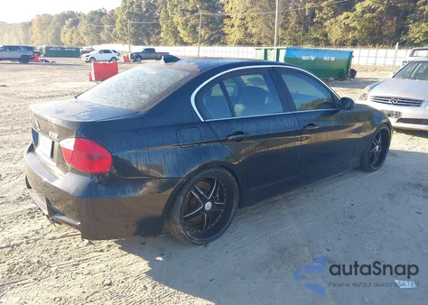 2008 BMW 335I z USA, uszkodzony, nr VIN WBAVB77598NH80251